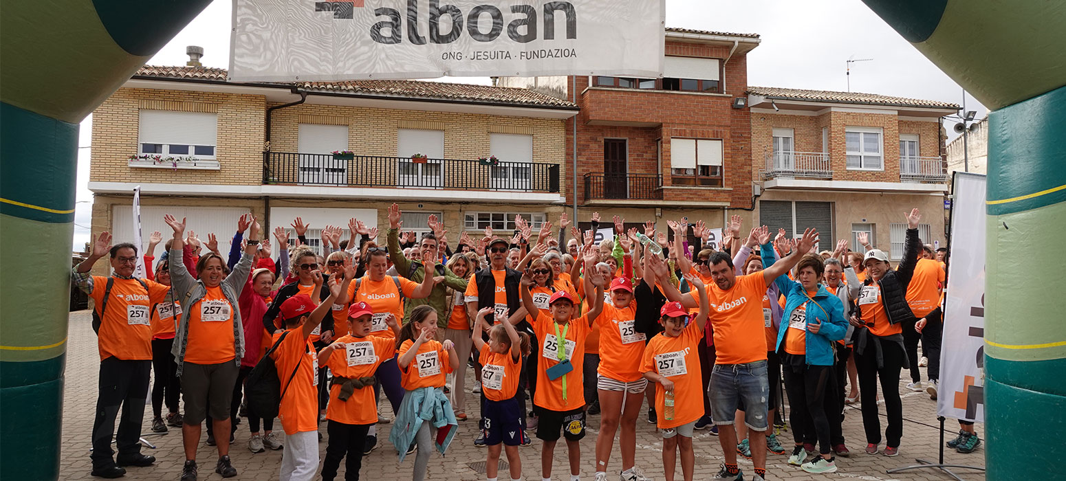 Murillo el Fruto caminó por la paz y la solidaridad