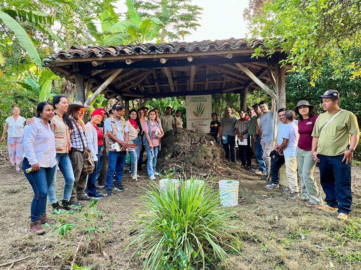 Alboan impulsa la transición agroecológica de 239 familias campesinas e indígenas en Colombia