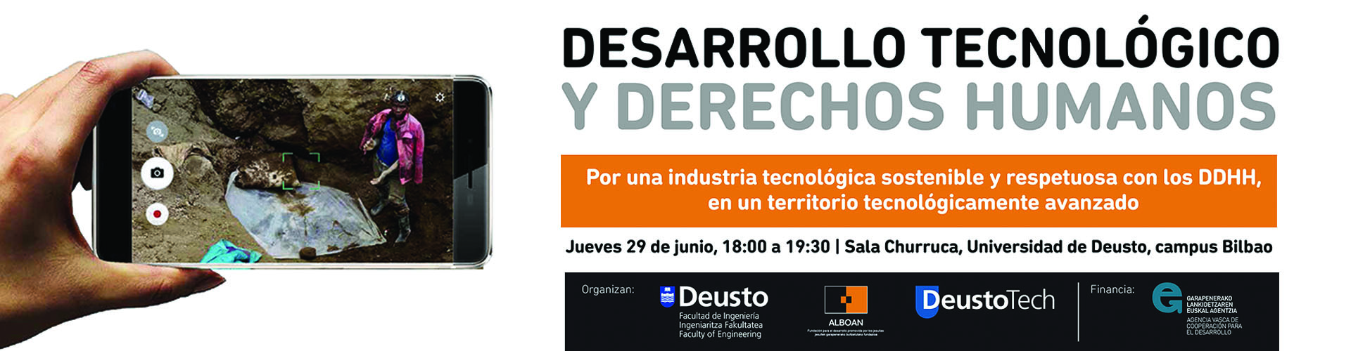 Jornada sobre Desarrollo Tecnológico y Derechos Humanos