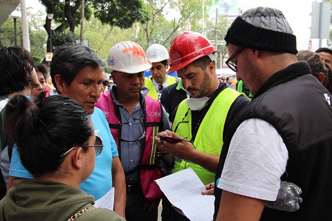 Emergencia terremoto en México