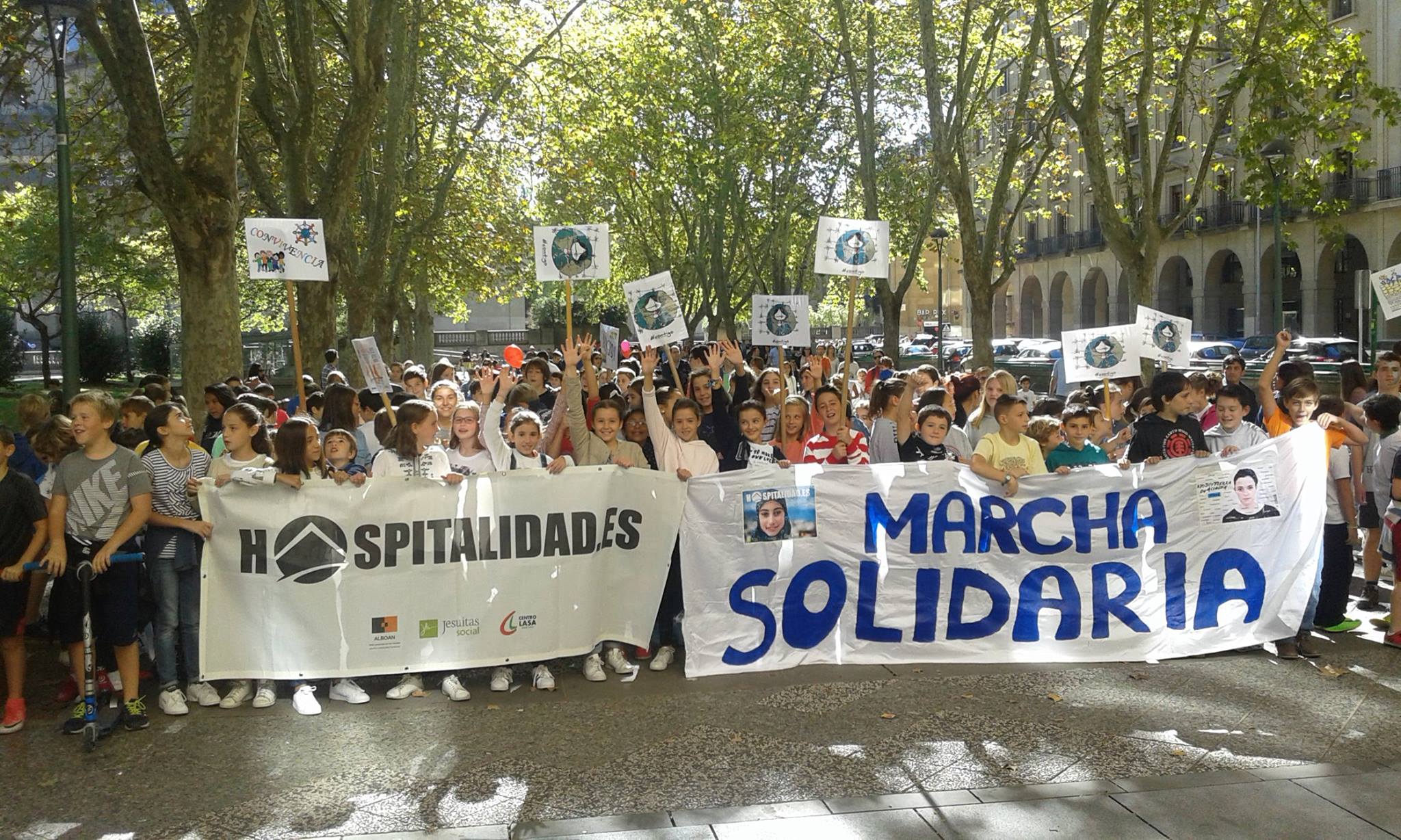 Jornada solidaridad con personas refugiadas y migrantes en Pamplona
