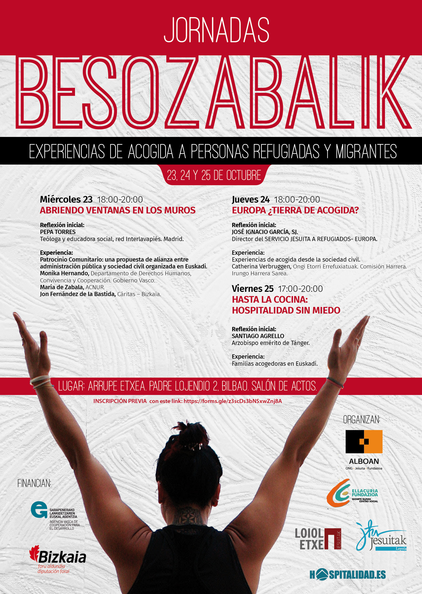 BESOZABALIK: experiencias de acogida a personas refugiadas y migrantes, BESOZABALIK: experiencias de acogida a personas refugiadas y migrantes,