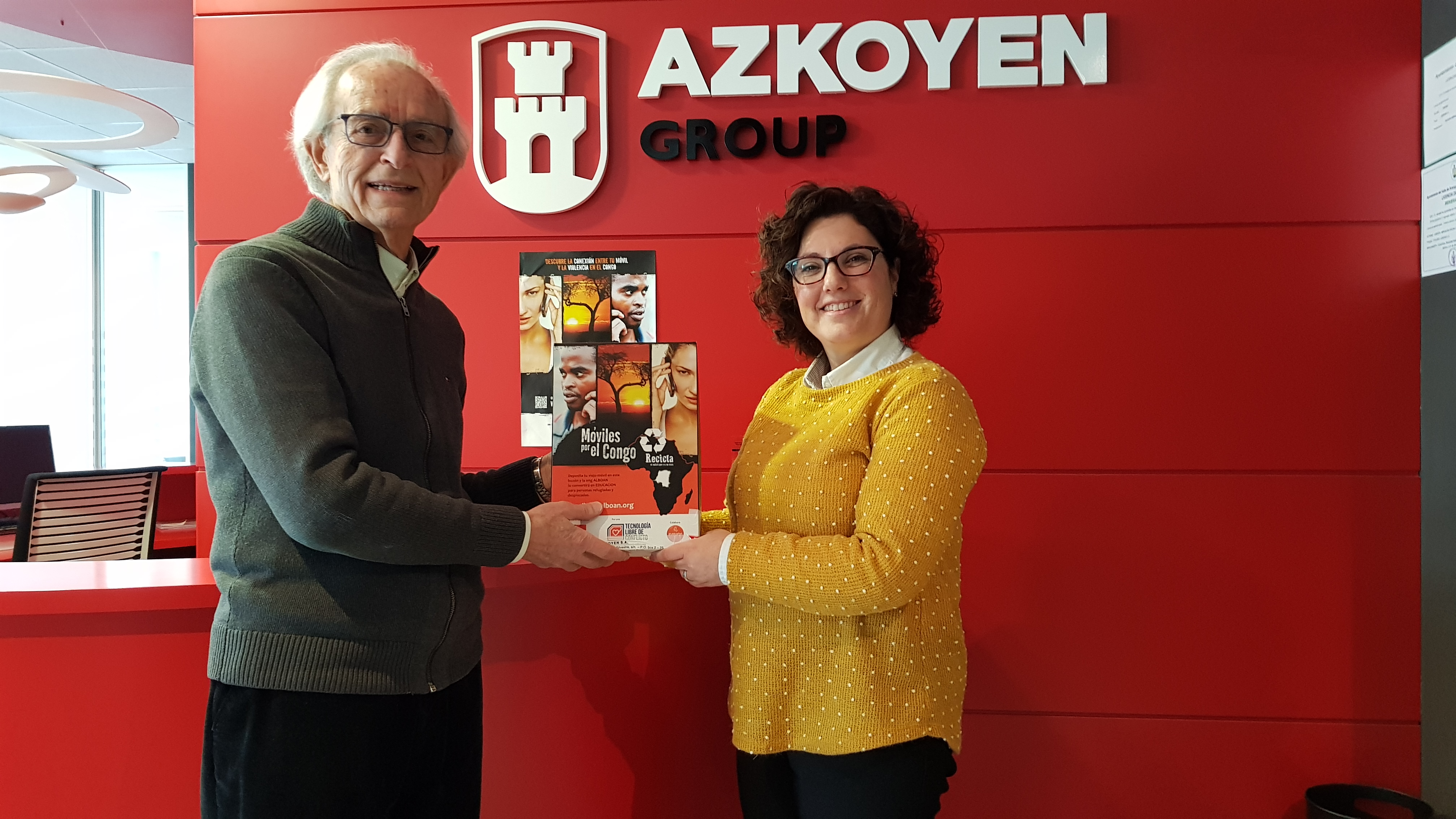 Grupo Azkoyen participa en la iniciativa Móviles por el Congo Grupo Azkoyen participa en la iniciativa Móviles por el Congo