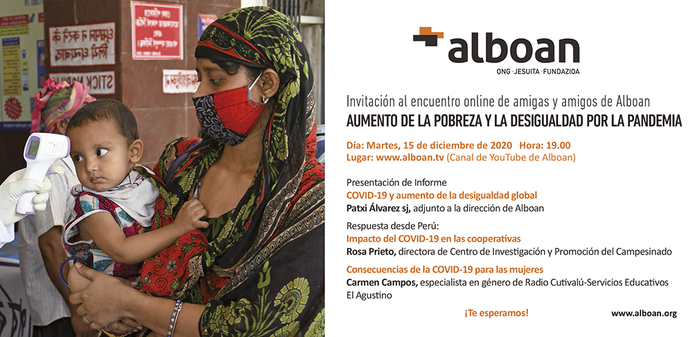 15 de diciembre. Encuentro de amigas y amigos de Alboan 15 de diciembre. Encuentro de amigas y amigos de Alboan