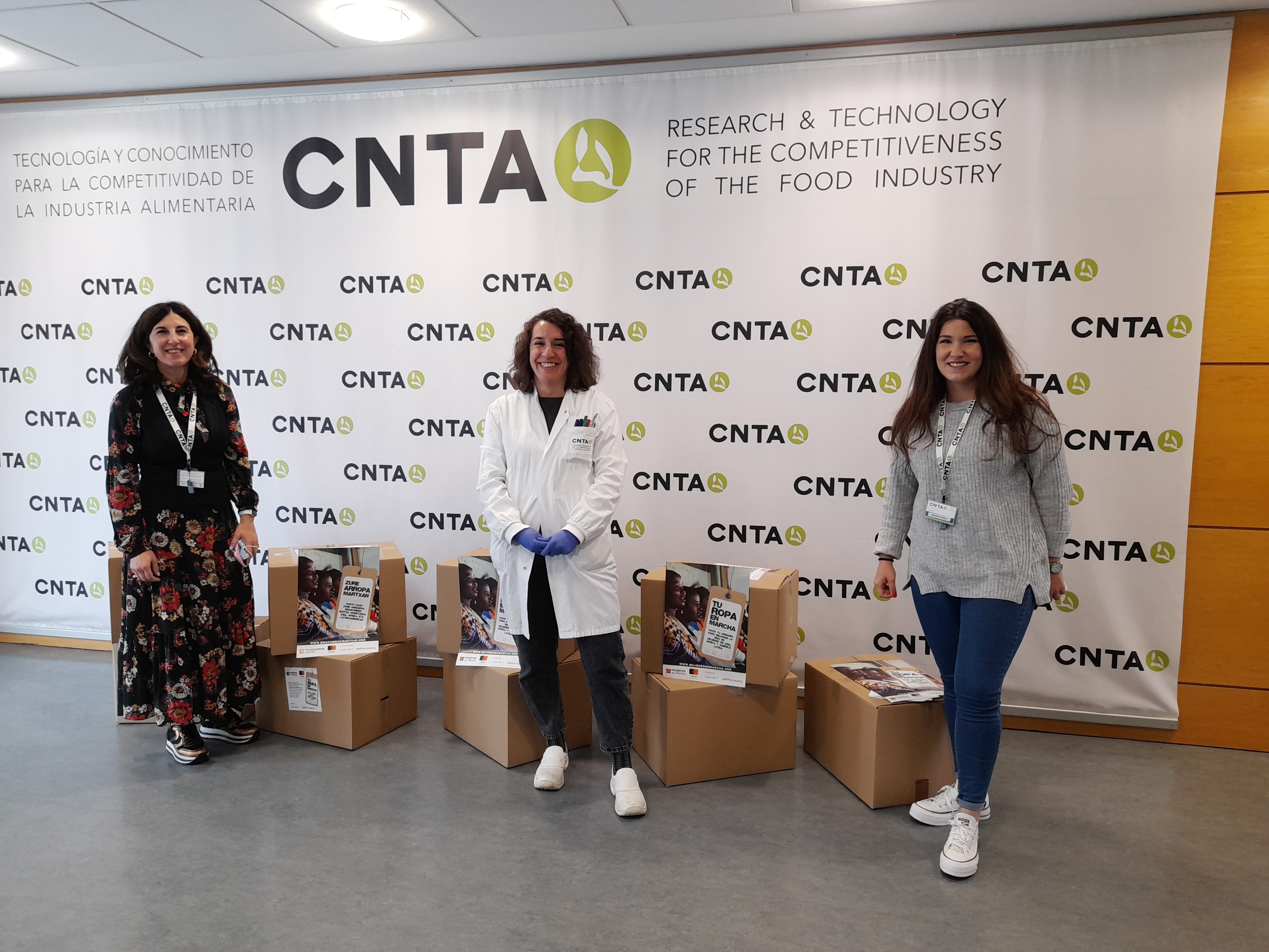CNTA colabora con Tu Ropa en Marcha CNTA colabora con Tu Ropa en Marcha