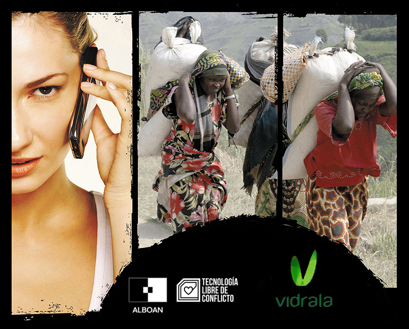 Vidrala colabora en la campaña Tecnología Libre de Conflicto Vidrala colabora en la campaña Tecnología Libre de Conflicto