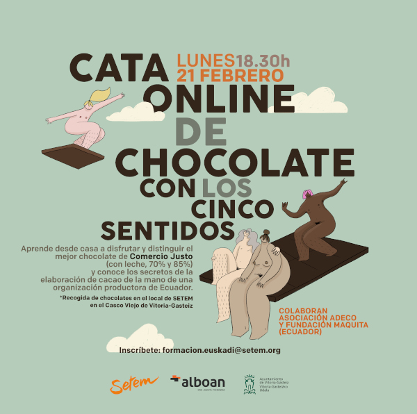 Cata online de chocolate con los cinco sentidos