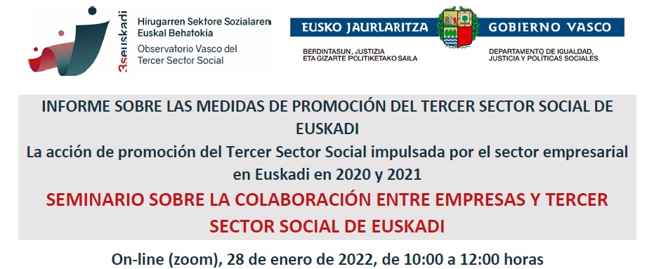 Alboan participa en el Seminario sobre Colaboración entre Empresas y Tercer Sector Social de Euskadi