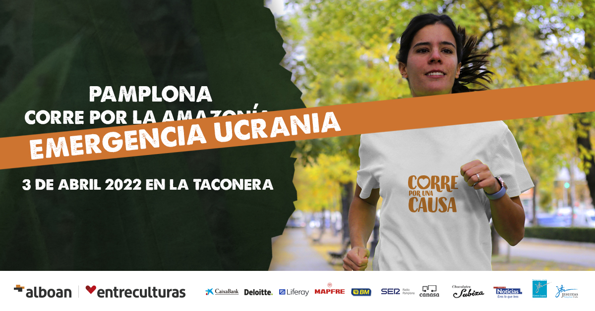 Pamplona corre por la emergencia en Ucrania