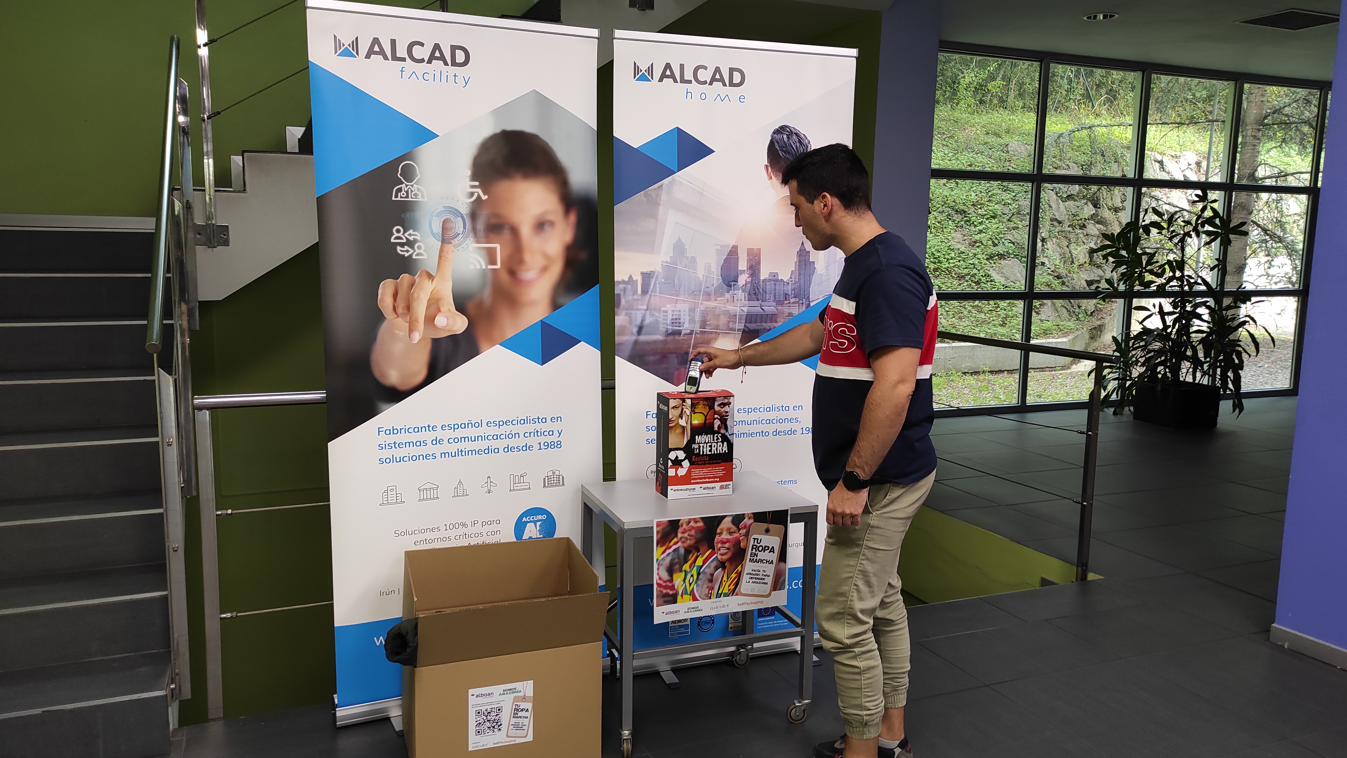 Doble participación de ALCAD en iniciativas solidarias Doble participación de ALCAD en iniciativas solidarias