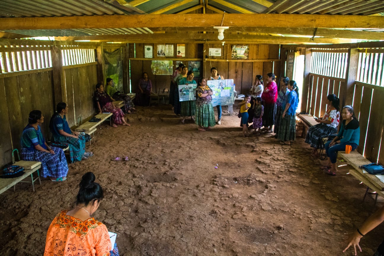 La Delegación de Navarra del COAVN colabora en un proyecto con mujeres indígenas en Guatemala