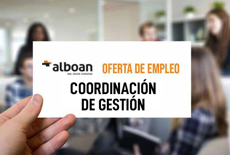 Oferta de empleo: Coordinación del departamento de Gestión