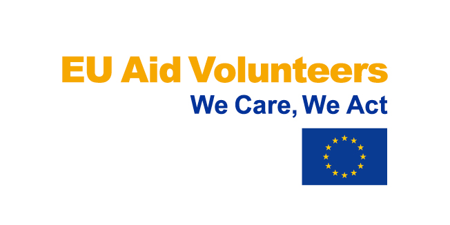 Logotipo EU Aid Volunteers