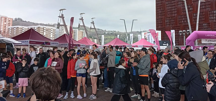Llegada carrera Bilbao